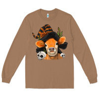 Toasted Coconut halloween witch cow Long Sleeve Tee - Jasminsmagicworld