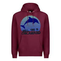 Burgundy Well This Is Orcaward Premium Hoodie - Bettercallsaul