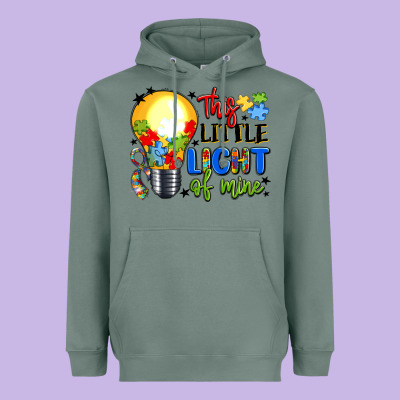 This Little Light Of Mine Heavyweight Hoodie Designed By Lillyallendesigns