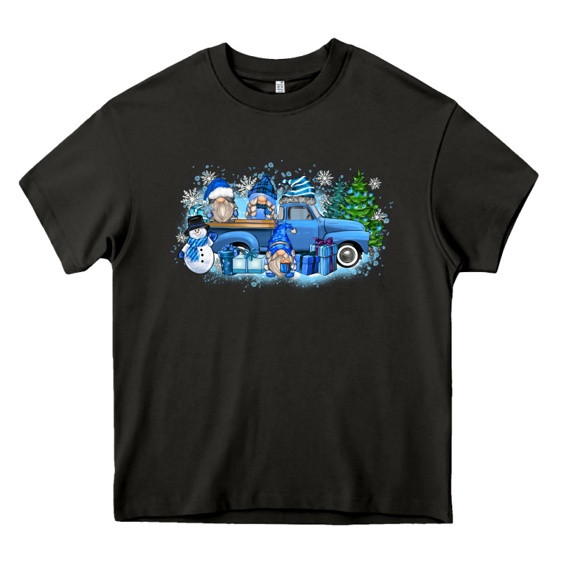 Snow Gnome Truck Heavy Core Tee by Zillion Design Studio | Teevron