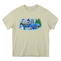 Mossy snow gnome truck Heavy Core Tee - Zillion Design Studio