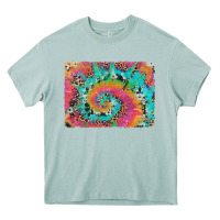 Arona tie dye leopard cowhide glitter background Heavy Core Tee - Artiststas