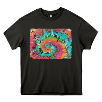Asphalt tie dye leopard cowhide glitter background Heavy Core Tee - Artiststas