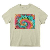Mossy tie dye leopard cowhide glitter background Heavy Core Tee - Artiststas