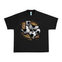 Black leopard soccer texas map Urban Heavy Tee - Jasminsmagicworld