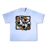 Grape Ice leopard soccer texas map Urban Heavy Tee - Jasminsmagicworld