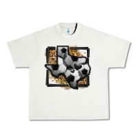 Pistachio leopard soccer texas map Urban Heavy Tee - Jasminsmagicworld