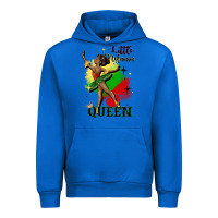 Cobalt little melanin queen Urban Hoodie - CowGirlArtShop