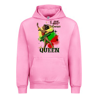 Fuchsia Pink little melanin queen Urban Hoodie - CowGirlArtShop