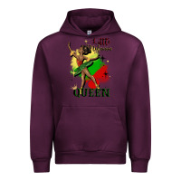 Mauve Wine little melanin queen Urban Hoodie - CowGirlArtShop