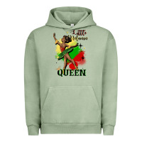 Pigment Oil Green little melanin queen Urban Hoodie - CowGirlArtShop