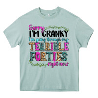 Arona sorry im cranky im going through my terrible forti Heavy Core Tee - texasbilliewilder