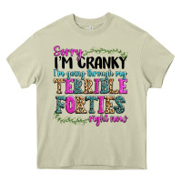 Sorry Im Cranky Im Going Through My Terrible Forti Heavy Core Tee | Teevron