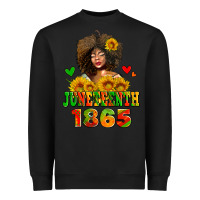 Black afro woman juneteenth 1865 Heavyweight Sweatshirt - AdoDesignShop
