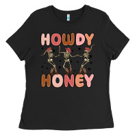 Black howdy honey Ladies Tee - MaliasSmallBusiness