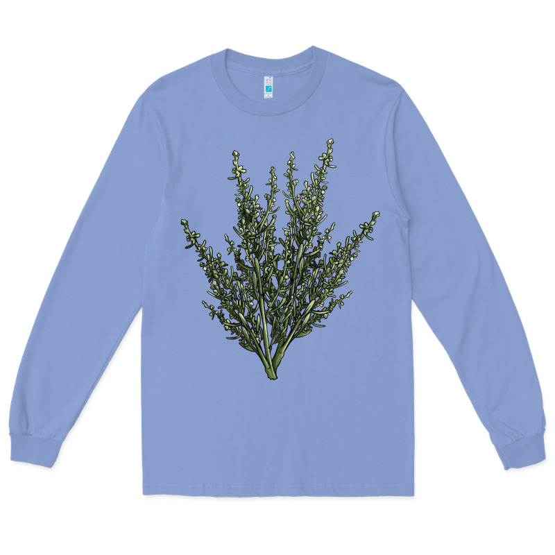 Botanical Sagebrush Illustrations Long Sleeve Tee by LillyAllenDesigns | Teevron
