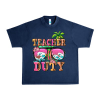 Navy teacher off duty Urban Heavy Tee - AdoDesignShop