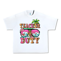 White teacher off duty Urban Heavy Tee - AdoDesignShop