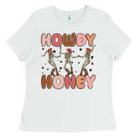White howdy honey Ladies Tee - MaliasSmallBusiness