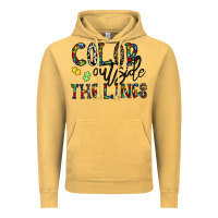 Color Outside The Lines Vintage Hoodie | Teevron