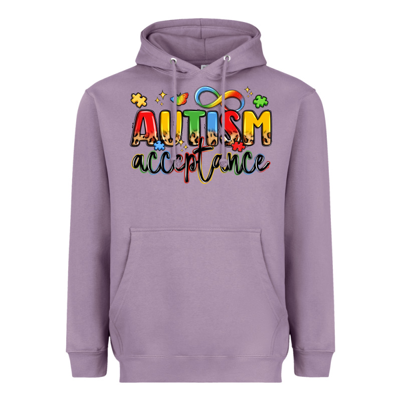 Autism Acceptance Heavyweight Hoodie by LillyAllenDesigns | Teevron