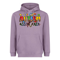 Lavender autism acceptance Heavyweight Hoodie - LillyAllenDesigns