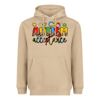 Mushroom autism acceptance Heavyweight Hoodie - LillyAllenDesigns