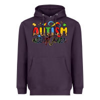 Plum autism acceptance Heavyweight Hoodie - LillyAllenDesigns