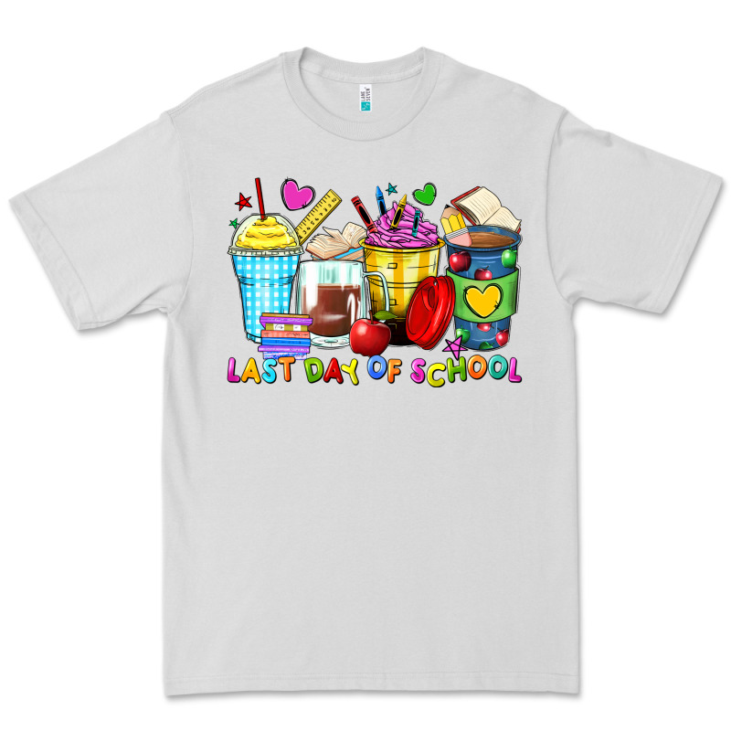 Last Day Of School Coffee Cups Premium Tee by Zillion Design Studio | Teevron