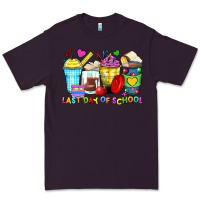 Plum last day of school coffee cups Premium Tee - Zillion Design Studio