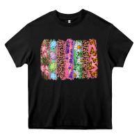 Black Western easter brush stroke Heavy Core Tee - RanaPortraitStore