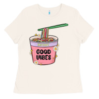 Bone instant good vibes noodles Ladies Tee - MaliasSmallBusiness