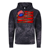 Cloud Black leopard baseball flag5 Vintage Hoodie - JahusDesignShop