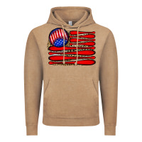 Vintage Coffee leopard baseball flag5 Vintage Hoodie - JahusDesignShop