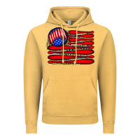 Vintage Mustard leopard baseball flag5 Vintage Hoodie - JahusDesignShop