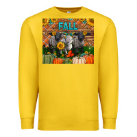 Lemon Fall Baby Lambs Premium Sweatshirt - LillyAllenDesigns