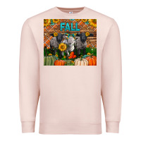Pale Pink Fall Baby Lambs Premium Sweatshirt - LillyAllenDesigns
