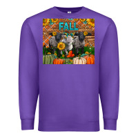 Purple Fall Baby Lambs Premium Sweatshirt - LillyAllenDesigns