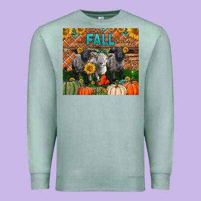 Fall Baby Lambs Premium Sweatshirt Designed By Lillyallendesigns