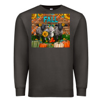 Smoke Fall Baby Lambs Premium Sweatshirt - LillyAllenDesigns