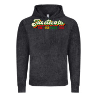 Vintage Black juneteenth free ish since 1865 Vintage Hoodie - HRA Design Shop
