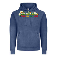Vintage Denim juneteenth free ish since 1865 Vintage Hoodie - HRA Design Shop