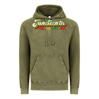 Vintage Olive juneteenth free ish since 1865 Vintage Hoodie - HRA Design Shop