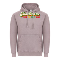 Vintage Zinc juneteenth free ish since 1865 Vintage Hoodie - HRA Design Shop