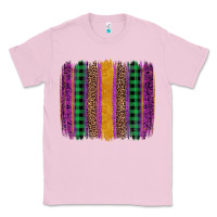 Bubblegum Pink mardi gras western brush stroke Classic Tee - Artiststas