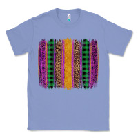 Colony Blue mardi gras western brush stroke Classic Tee - Artiststas