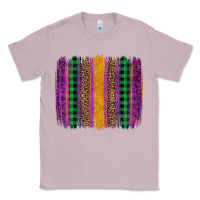 Lilac mardi gras western brush stroke Classic Tee - Artiststas