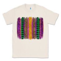 Natural mardi gras western brush stroke Classic Tee - Artiststas