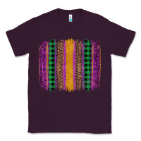 Plum mardi gras western brush stroke Classic Tee - Artiststas