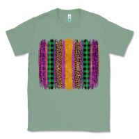 Sage mardi gras western brush stroke Classic Tee - Artiststas